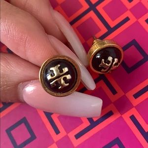 Tory Burch Cabochon Stud Earrings